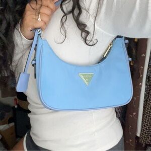 Guess Blue Shoulder Bag